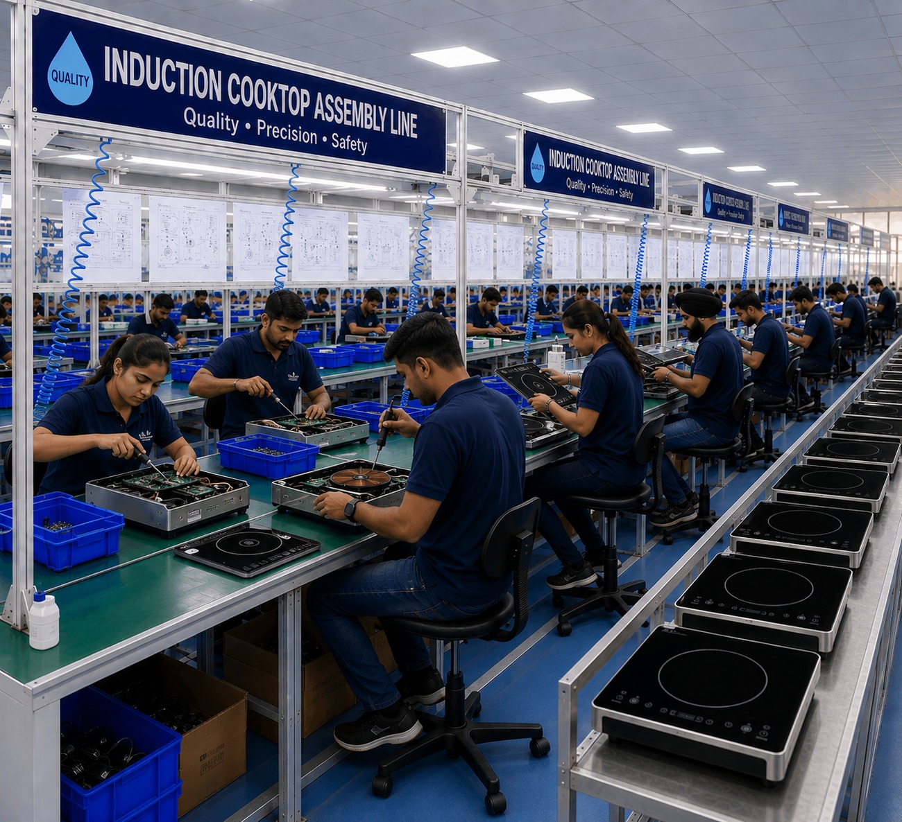 Induction Cooktop Assembling Service